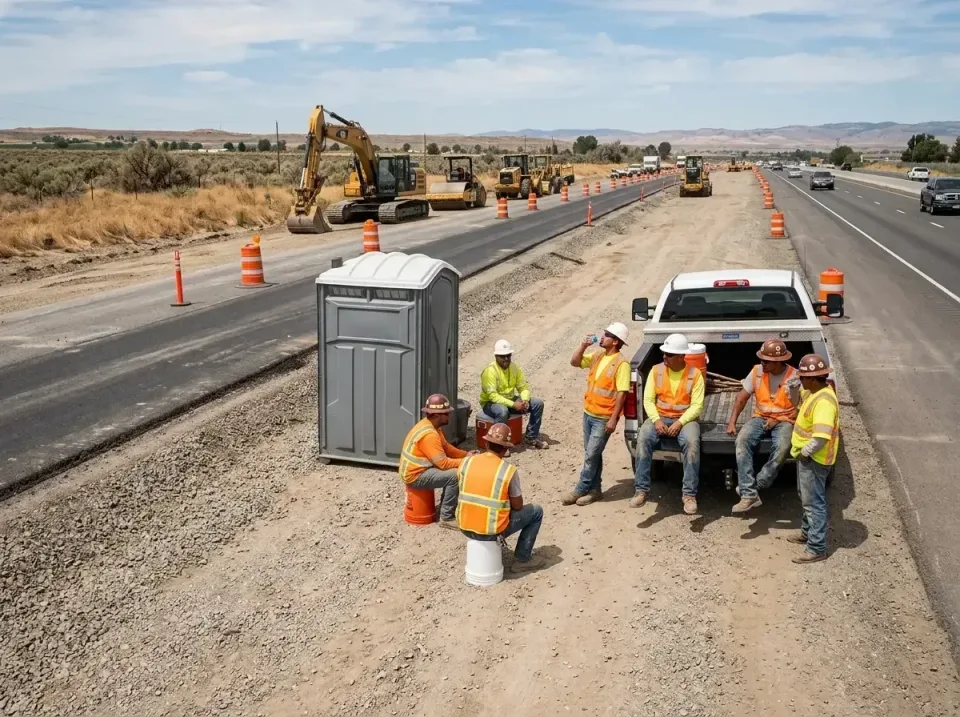 highway-road-construction-crew-007 — frequently asked questions, Porta Potty and Restroom Rentals in Riverdale, UT